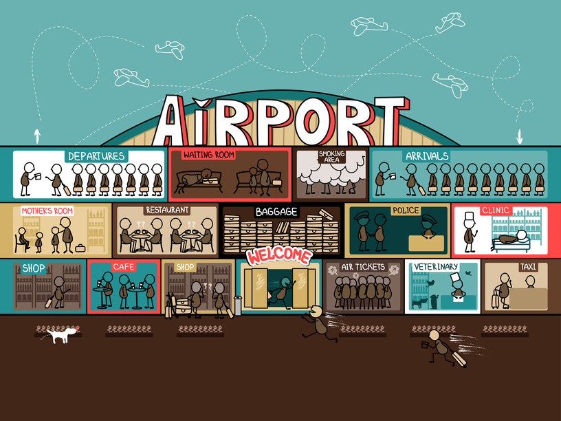 Гид по детским площадкам: аэропорты и мировые столицы