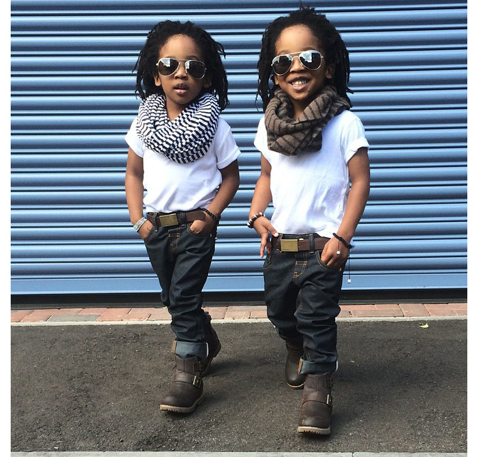 Новые звезды Instagram - стильные близнецы