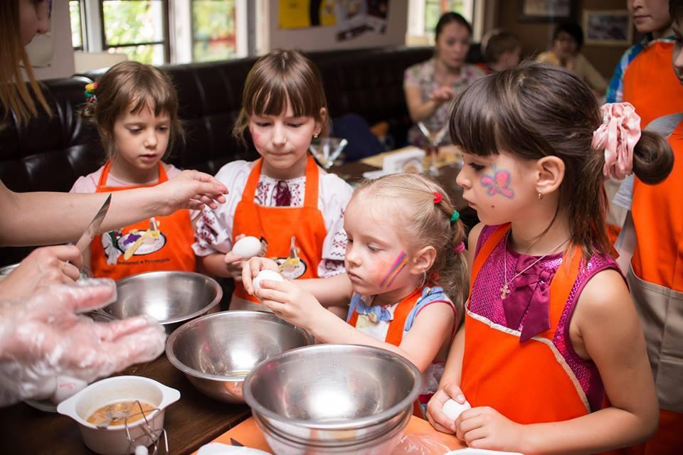 Детский кулинарный мастер-класс в Tres FRANCAIS