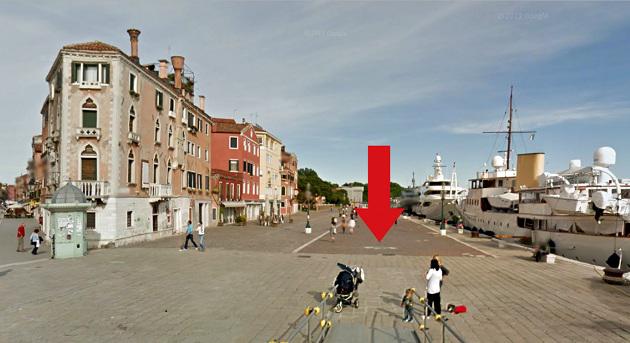 Здесь на набережной Riva dei Sette Martiri будет расположен украинский павильон
