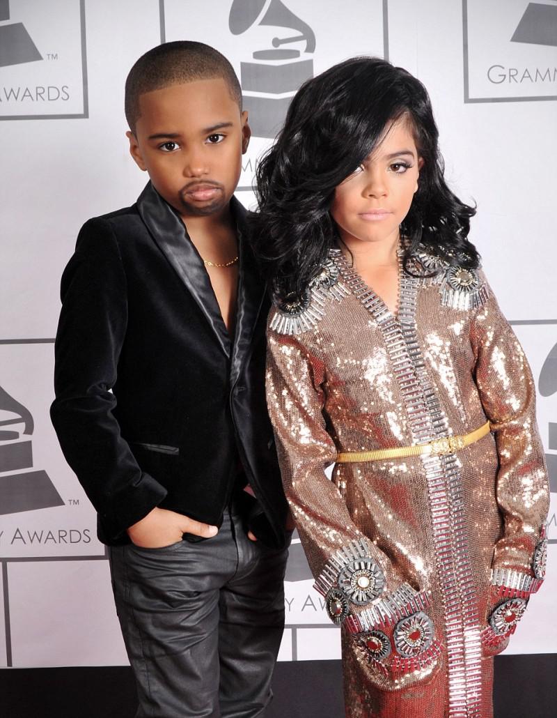 Дети в образе звезд с церемонии Grammy