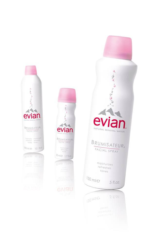 Evian выпустил спрей для лица с минеральной водой