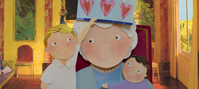 Подарок для королевы: Джордж, Шарлотта и королева Елизавета стали персонажами детской книги