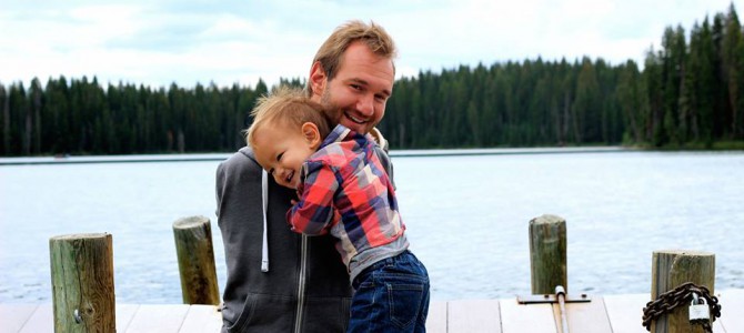 Ник Вуйчич: "Когда мой сын плачет, я не могу его обнять, но он подходит и обнимает меня"