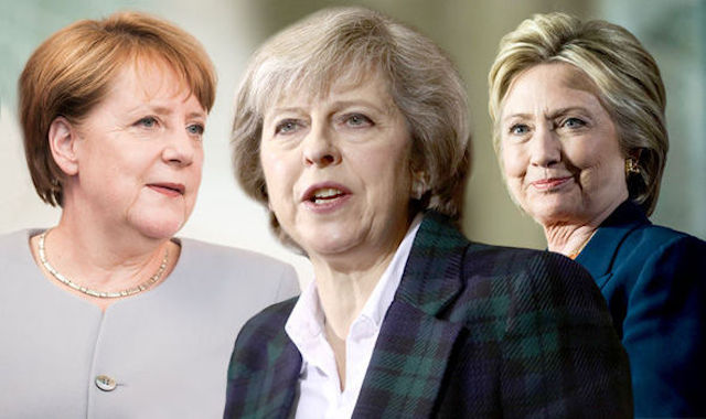 Клинтон, Мэй и Меркель могут править миром, но как это поможет лично вашей карьере?
