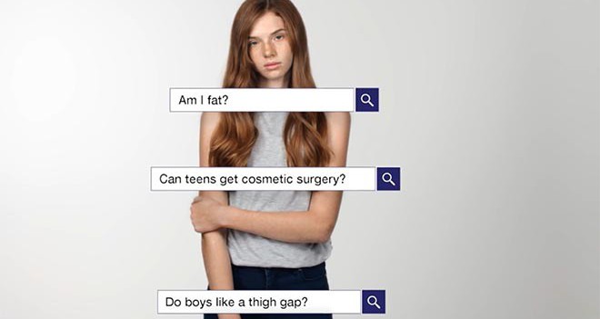 Новая социальная реклама от Dove о низкой самооценке у девочек-подростков