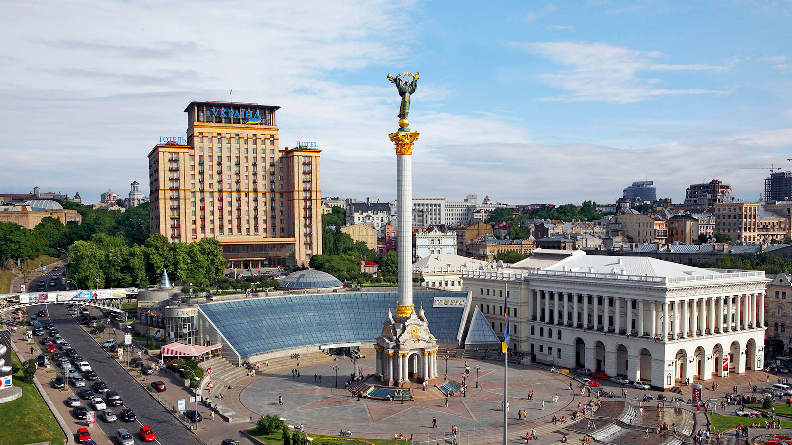 В День независимости Украины в Киеве перекроют некоторые дороги и метро