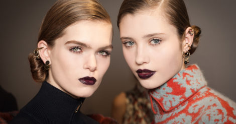 Осенние make-up тенденции: Выразительные губы и драматический взгляд