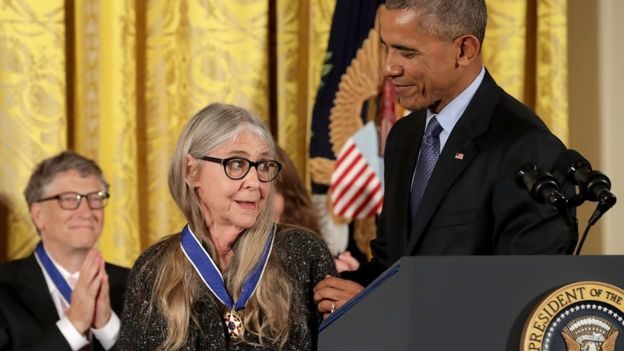 Оценили: Маргарет Гамильтон получила высшую награду США за программы для миссии "Аполлон"