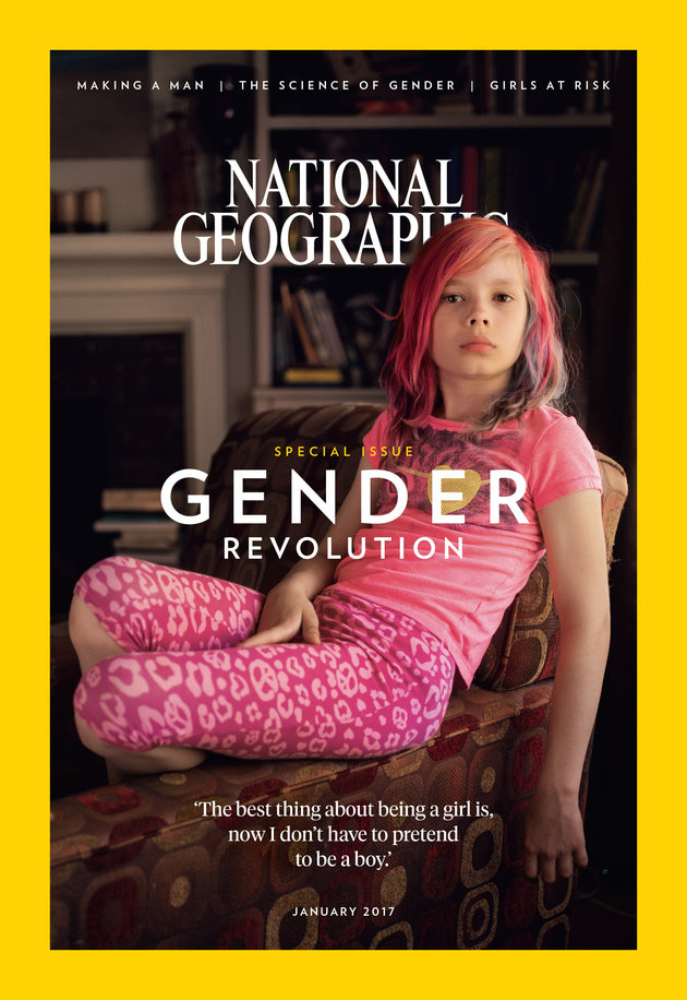 Ребенок-трансгендер впервые на обложке National Geographic