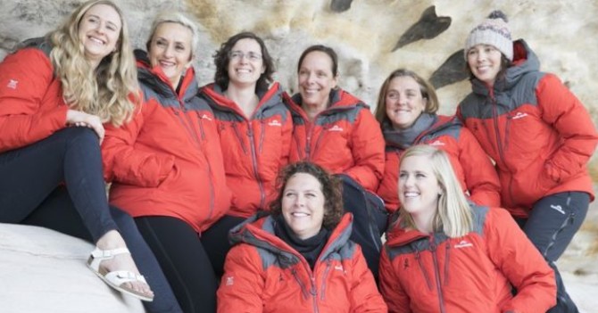 На борту только женщины: 76 ученых отправились в крупнейшую экспедицию в Антарктиду