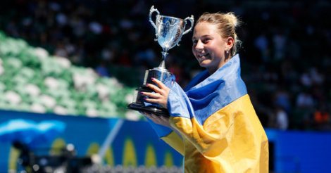 Видео: 14-летняя украинка Марта Костюк победила на Australian Open