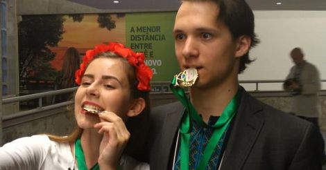 И снова золото: 11-классница Екатерина Малкина взяла первое место на научной олимпиаде в Бразилии