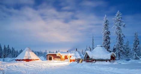 В Лапландию за приключениями: Cемейный отдых на зимних каникулах