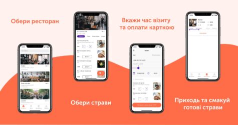 Сервис предзаказа блюд в ресторанах уже в Киеве