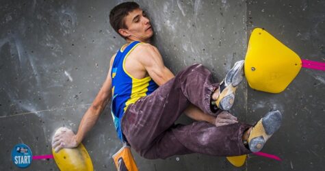 Украинский спортсмен стал лучшим скалолазом