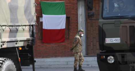 По всей Италии пройдет минута молчания в память жертв эпидемии