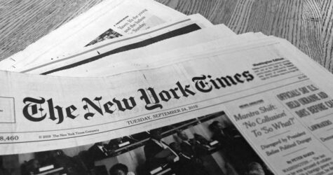 The New York Times посвятили обложку жертвам Covid-19 в США