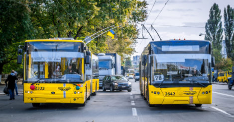 Транспорт в Киеве начнет работать 23 мая
