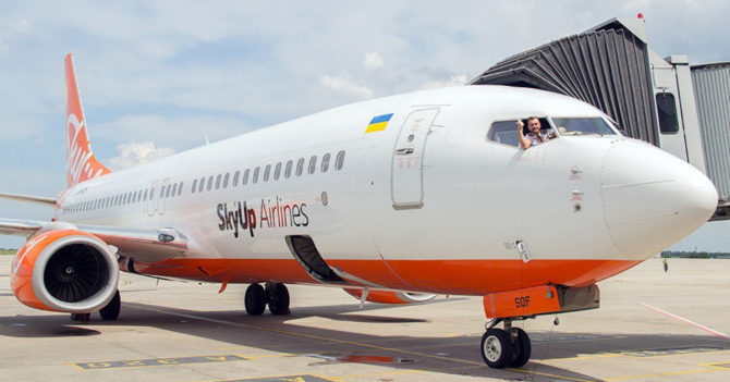 SkyUp планирует открыть рейсы из Киева в Грузию и Албанию