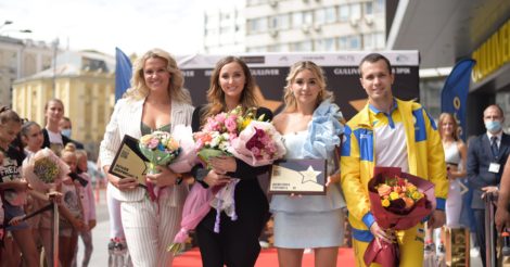 В Киеве на «Площади звезд» открыли сразу четыре звезды спорта