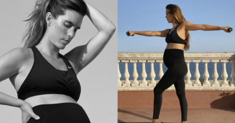 Nike впервые создал спортивную одежду для беременных