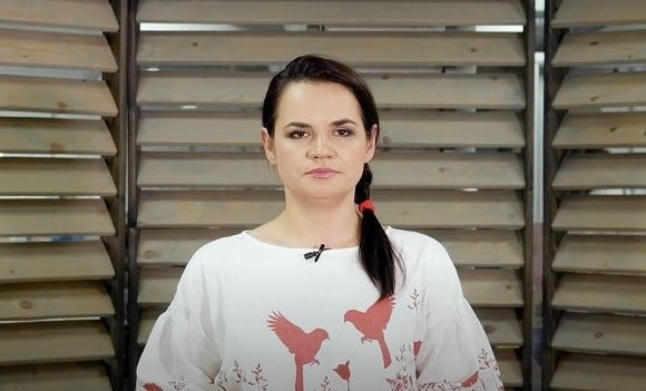 Светлана Тихановская приняла участие в женском протесте в Германии
