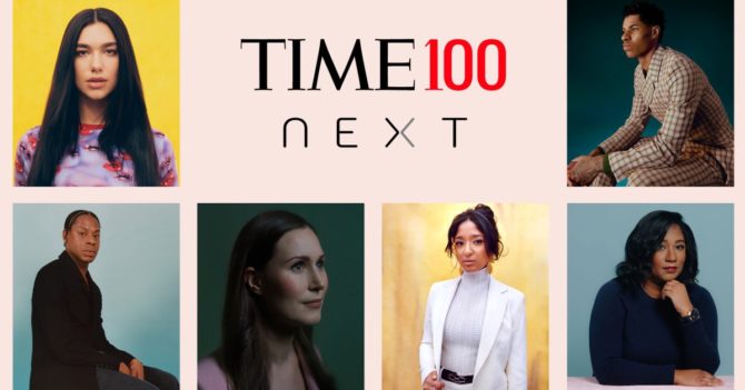 Журнал Time составил список 100 самых влиятельных людей нового поколения