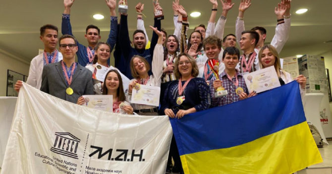 Украинские школьники и студенты получили 18  медалей на международном конкурсе научных изобретений