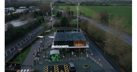 Первый экологичный McDonald's открыли в Великобритании