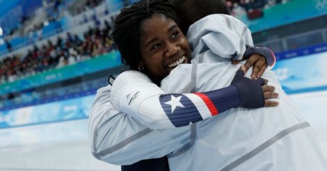 Впервые темнокожая спортсменка получила золотую медаль на Олимпийских играх