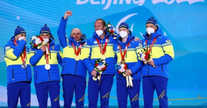 Україна здобула рекордні 29 медалей на Паралімпіаді-2022 та посіла другє місце після Китаю