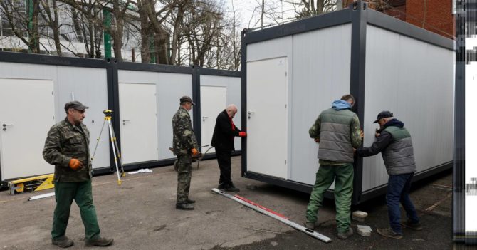 У Львові починають будувати контейнерне містечко для переселенців
