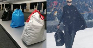 Balenciaga представила сумку у формі мішка для сміття