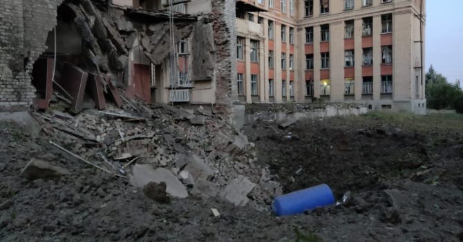 Росіяни завдали удару ще по одній школі в Донецькій області — ОВА