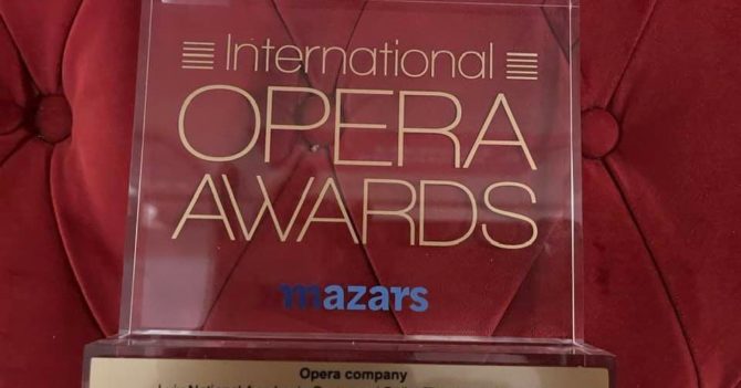 Львівська та Одеська опери отримали нагороди Opera Company of the year 2022