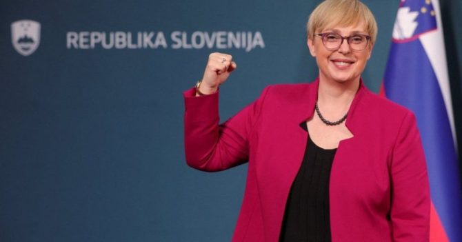 Нова Президентка Словенії склала присягу