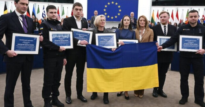 Європарламент нагородив українців премією Сахарова
