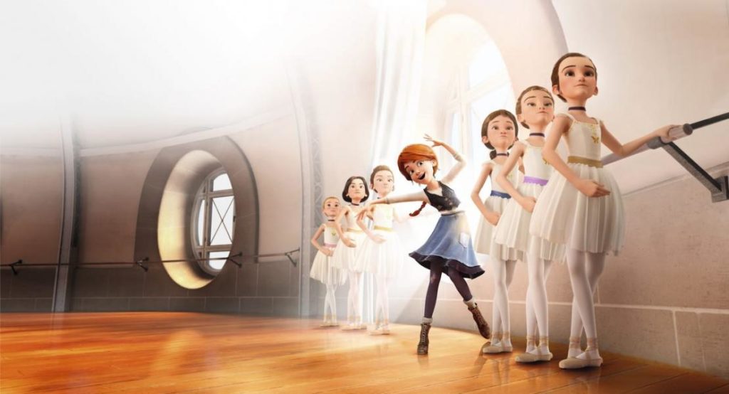 Кадр з мультфільму Балерина