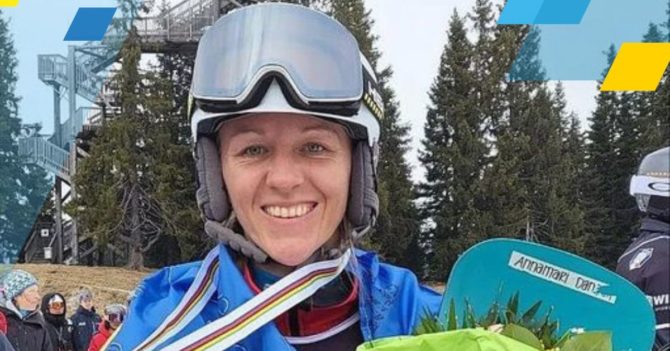 Закарпатська сноубордистка Аннамарі Данча виборола золото на Кубку Європи