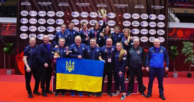 Українські борчині здобули сім нагород на Євро-2023