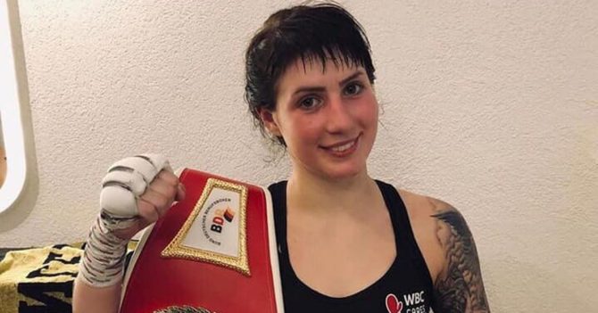 Черкаська боксерка Марина Мальована виграла бій за пояс в Австрії