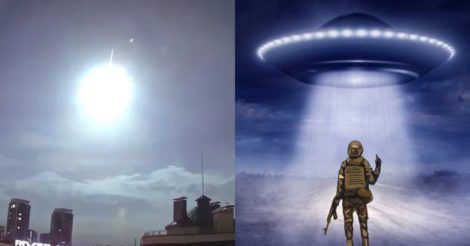 Спалах у небі над Києвом став мемом: як українці висміяли теорію про НЛО