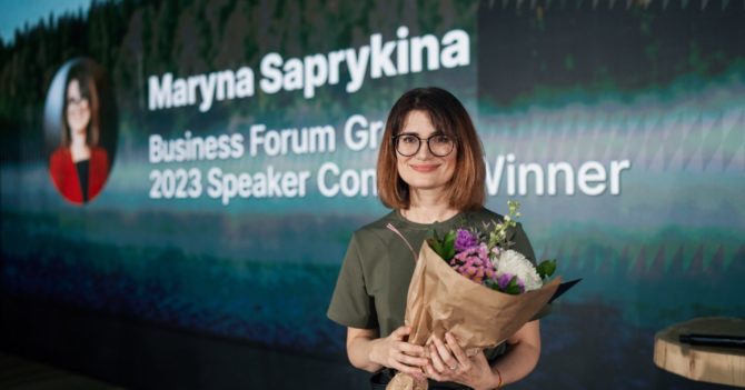 Українка вперше виграла міжнародний конкурс спікерів Nordic Business Forum Speaker Contest 2023