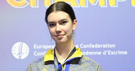 15-річна українська шпажистка завоювала "золото" на Євро U23