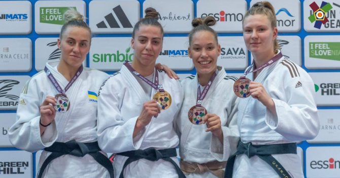Українські дзюдоїстки здобули три медалі на Кубку Європи