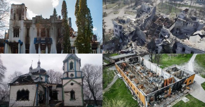 Географія знищеного українського надбання росіянами: фото зруйнованої інфраструктури