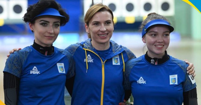 Українки завоювали золоту медаль на Європейських іграх-2023 з кульової стрільби