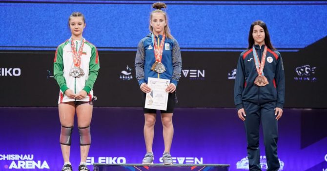 Українські важкоатлетки здобули 18 медалей на чемпіонаті Європи: фото