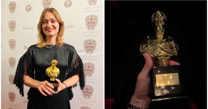 Маргарита Бурковська отримала кінопремію Septimius Awards у категорії «Найкраща європейська акторка»: фото